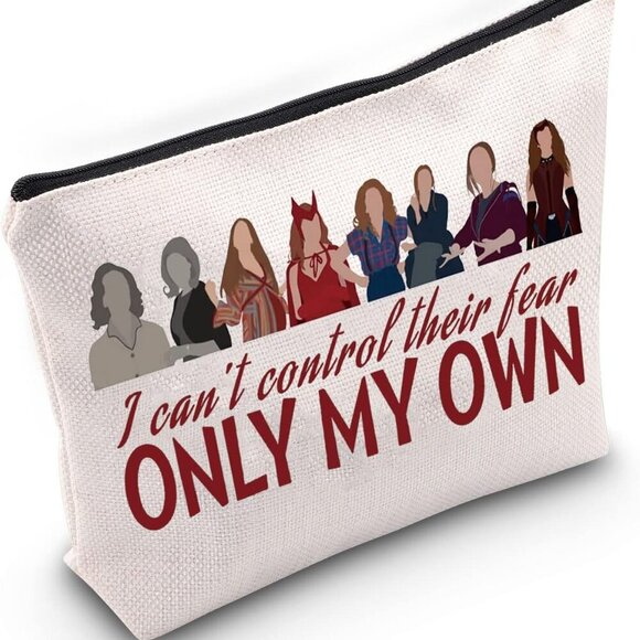 Wanda Witch Cosmetic Makeup Bag Witch Movie Fans Gifts I Can't Control Their Fea - Picture 7 of 7